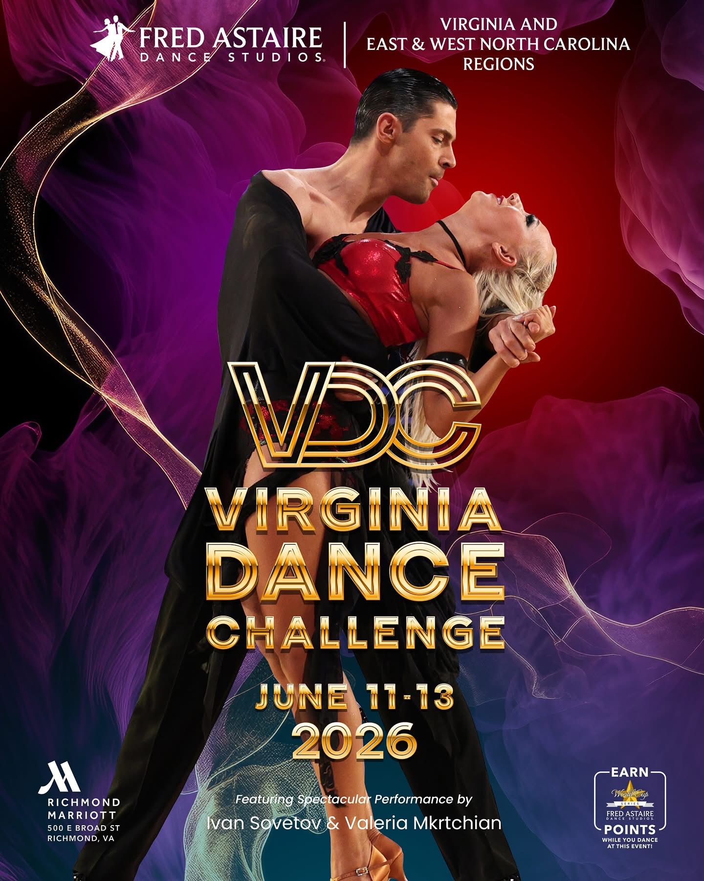 Virginia Dance Challenge poster